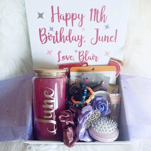 Personalized gift box for Teen, Girl, Friend, Custom gift box for teen, girl, her, Custom Birthday box for girl, teen, friend, Girl Gift Box
