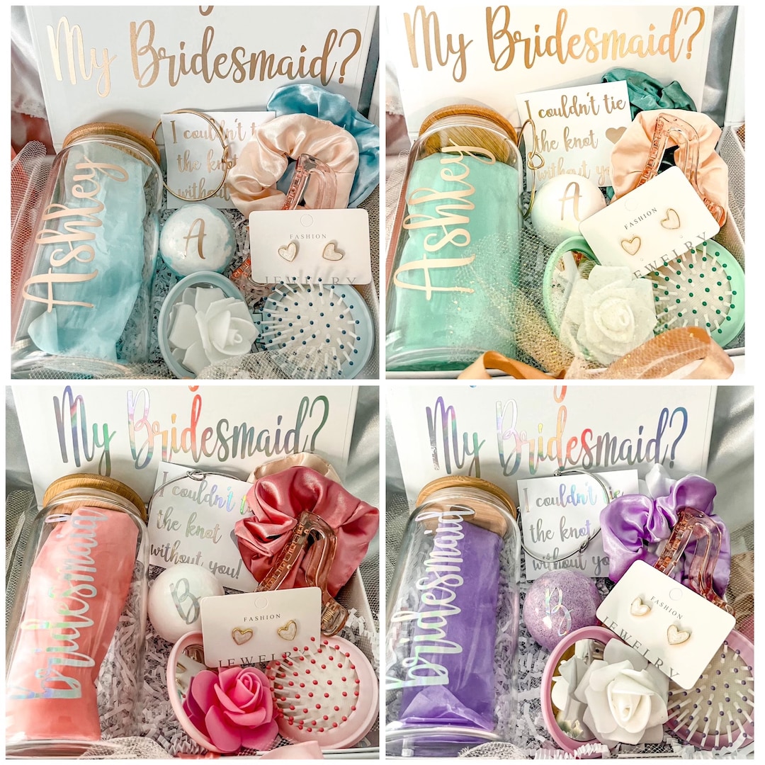 Custom Bridesmaid Proposal Box, Will You Be My Bridesmaid Box ...