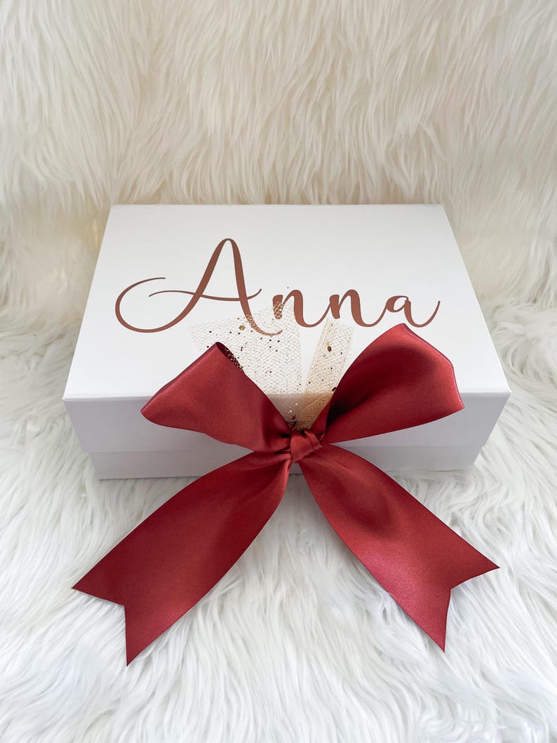 Personalized Bridal Gift Box | Bride To Be Gift | Bridal Shower Gift | Engagement Gift for Bride | Custom Wedding Gift Box | Future Mrs Gift Bild 17