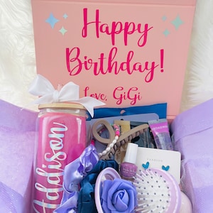 Personalized gift box for Teen, Girl, Friend, Custom gift box for teen, girl, her, Custom Birthday box for girl, teen, friend, Girl Gift Box