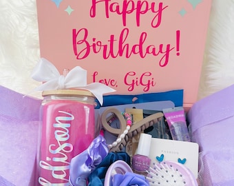 Personalized Gift Box for Her | Custom Birthday Gift for Tweens, Teens, Girls | Graduation Gift for Her