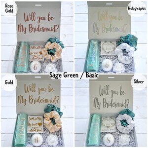 Custom Bridesmaid Proposal Box, Will You Be My Bridesmaid Box ...