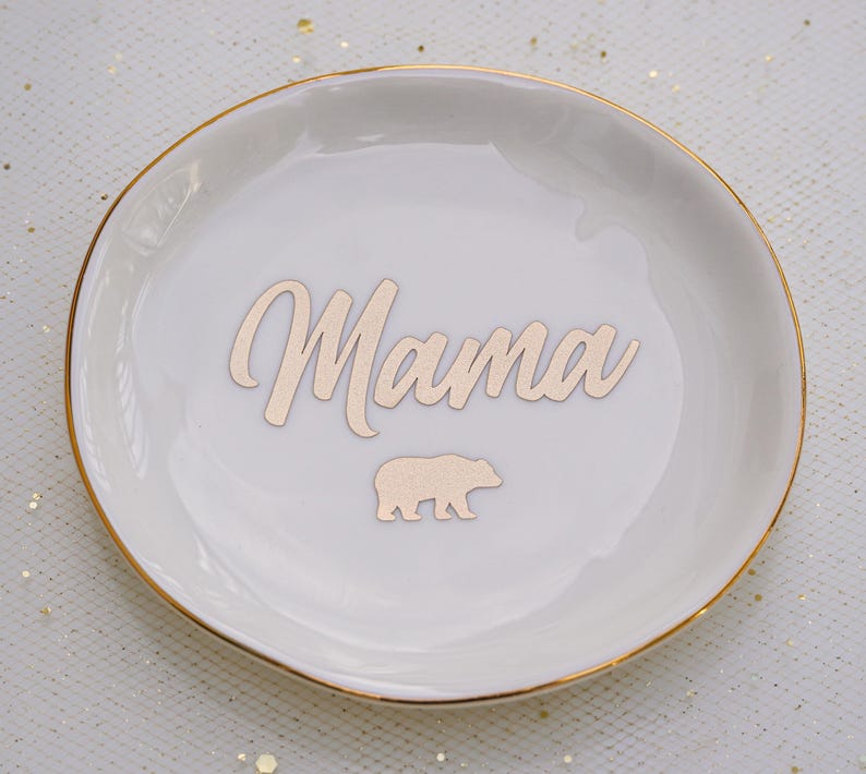 Personalized Jewelry Dish | Custom Ring Dish | Wedding Ring Holder | Anniversary, Birthday, Engagement Gift for Her immagine 10