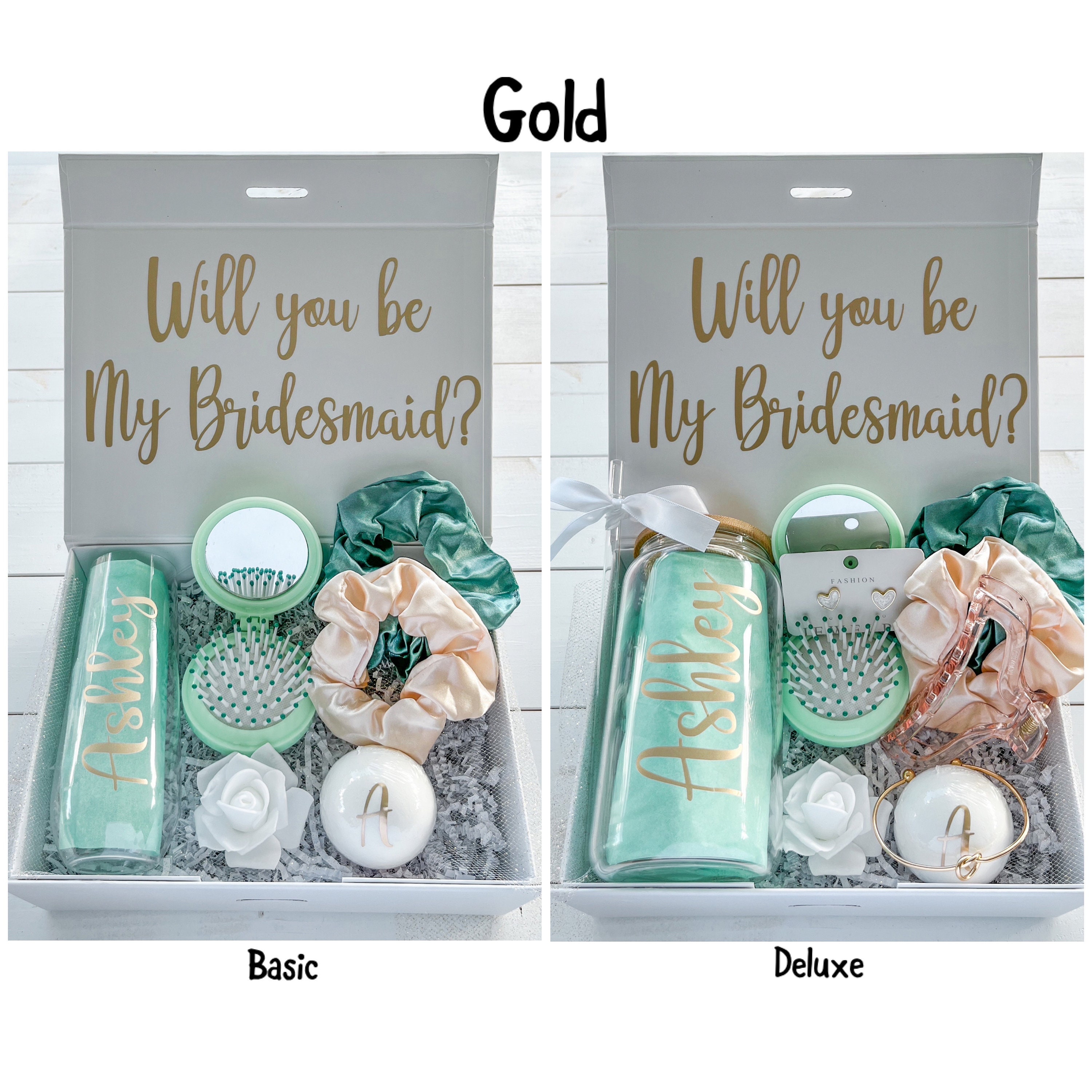 Bridesmaid Box, Will You Be My Bridesmaid Box, Custom Bridesmaid ...