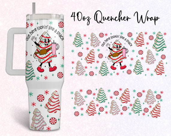 Christmas Fuel 40oz Tumbler Png, Merry Christmas Tumbler 40oz Png,  Christmas 40oz Tumbler Wrap, Holiday 40oz Quencher Tumbler