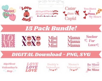 Valentines SVG Bundle, Valentine Candy svg, Retro Valentines svg, Boy valentine svg, Valentine Door Decorations, Saint Valentine