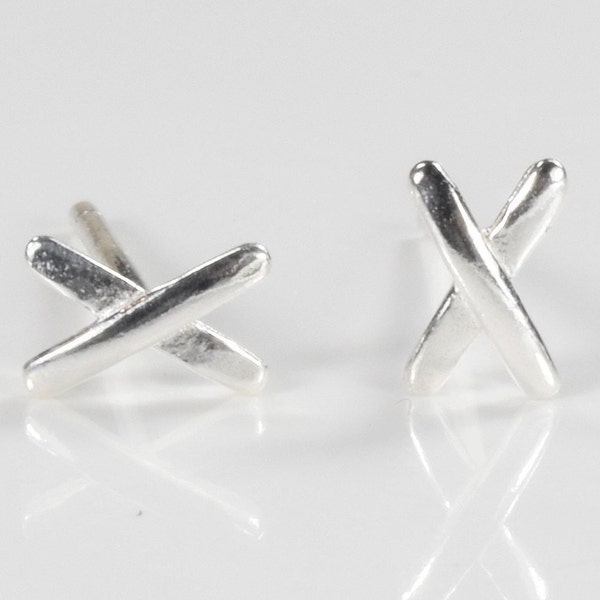 X Earrings Etsy