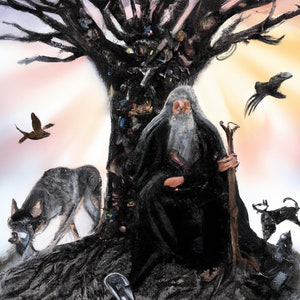 Yggdrasil and Odin
