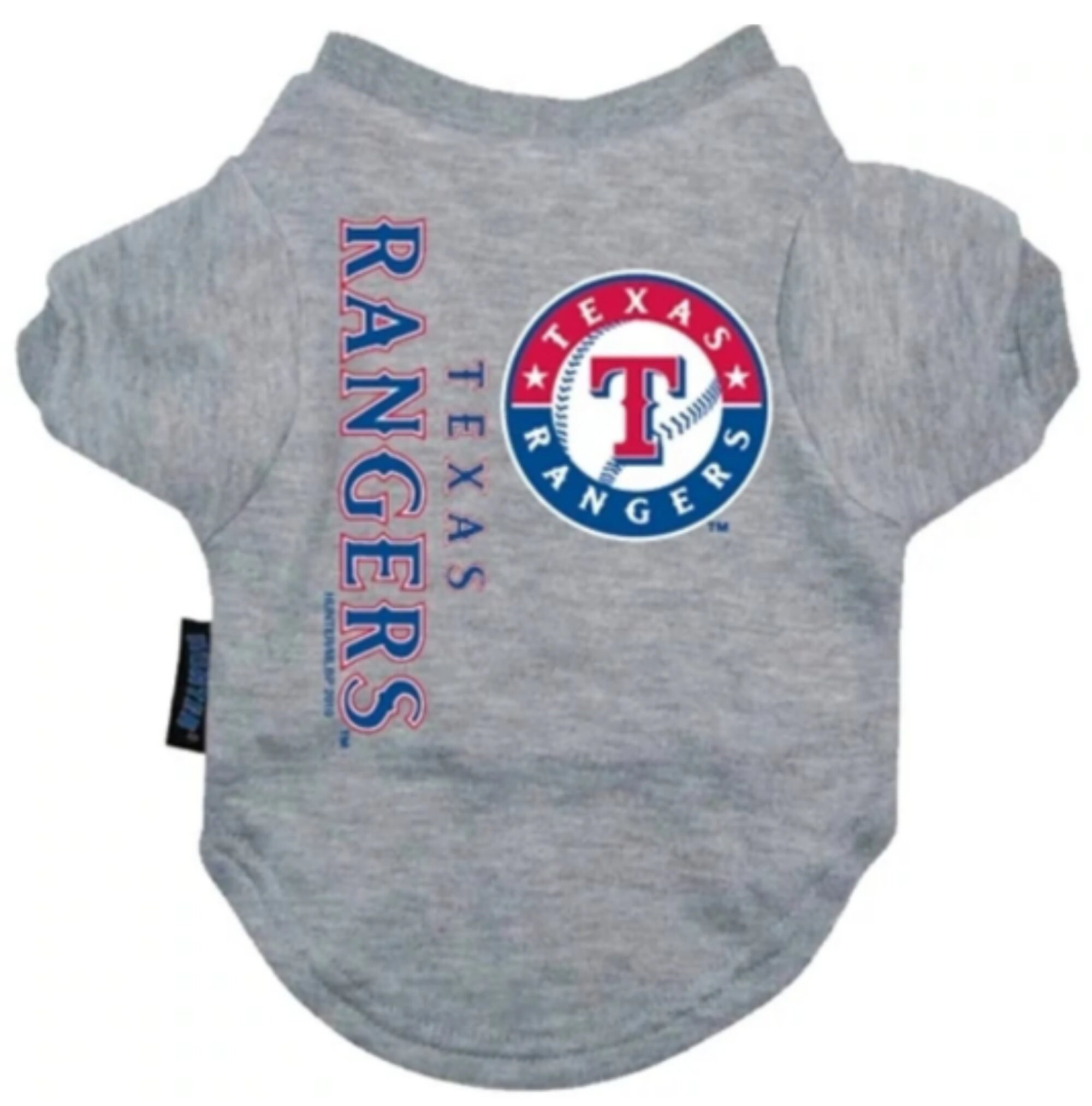 Texas Rangers Dog Tee Shirt - Small