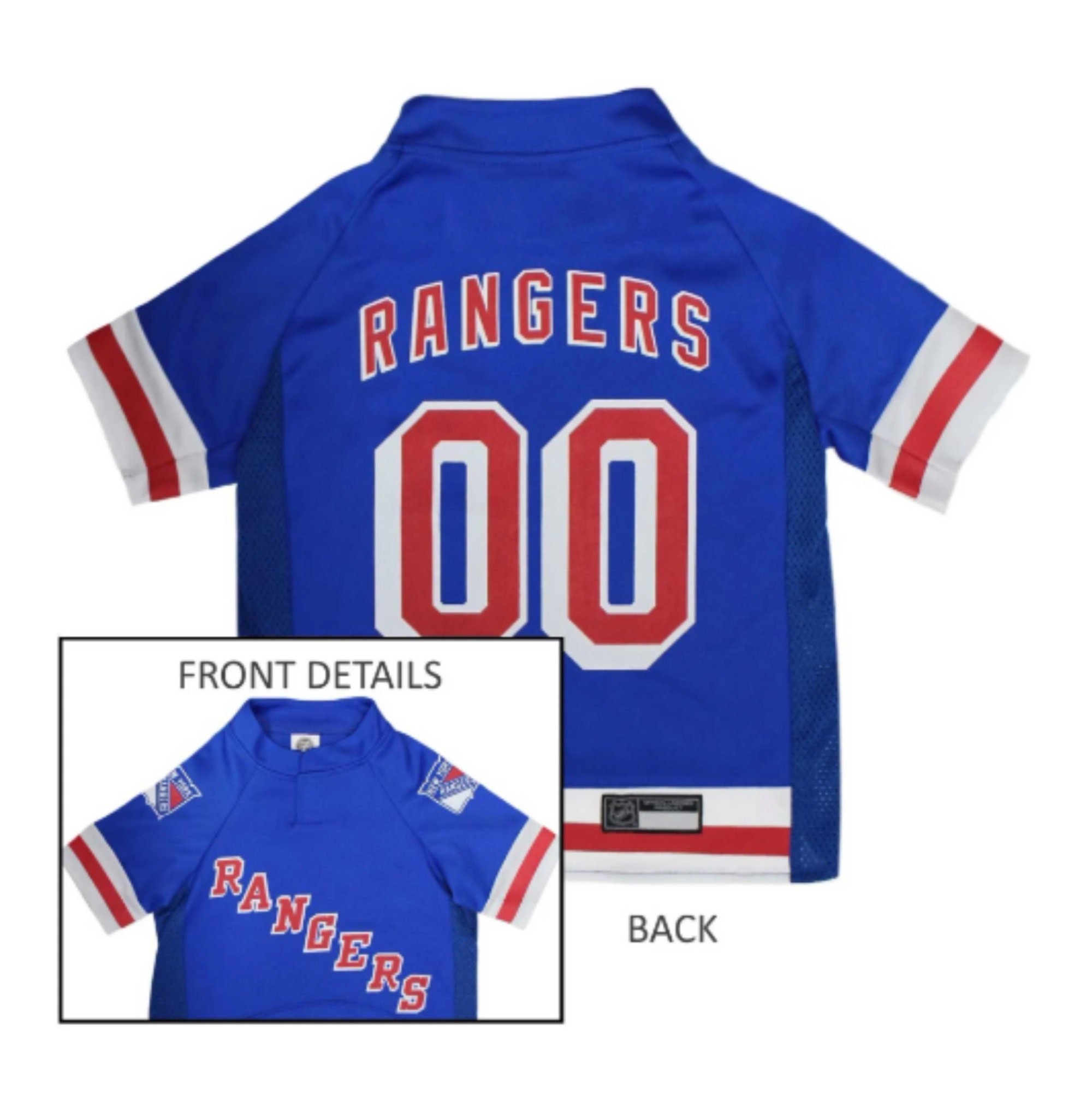 New York Rangers Lettering Kit for an Authentic White Jersey 