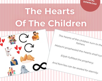 The Hearts Of The Children: LDS Primary Singing Time Flip Chart (Digital Download)