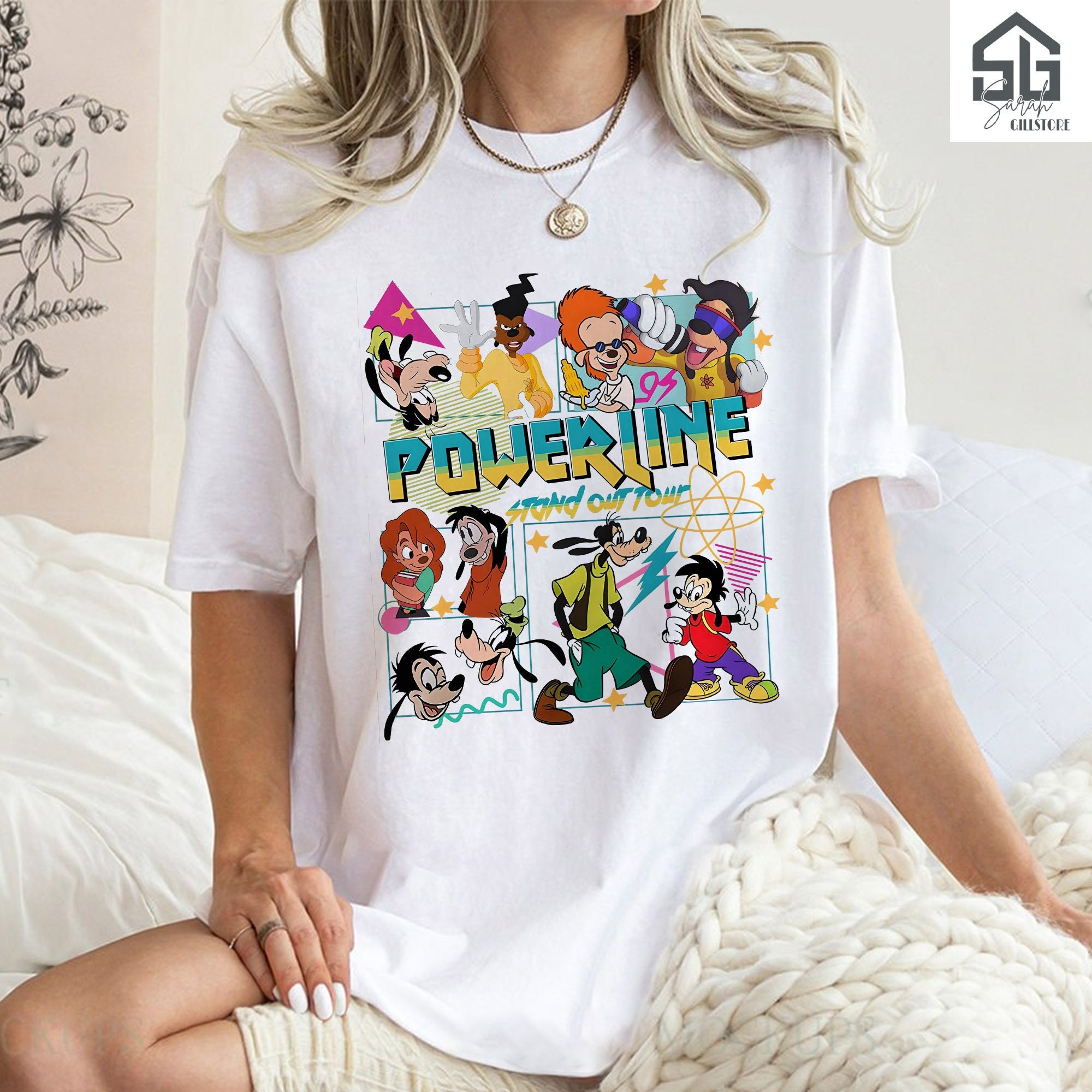 Vintage Goofy Movie Powerline Shirt A Goofy Movie Shirt Etsy Canada