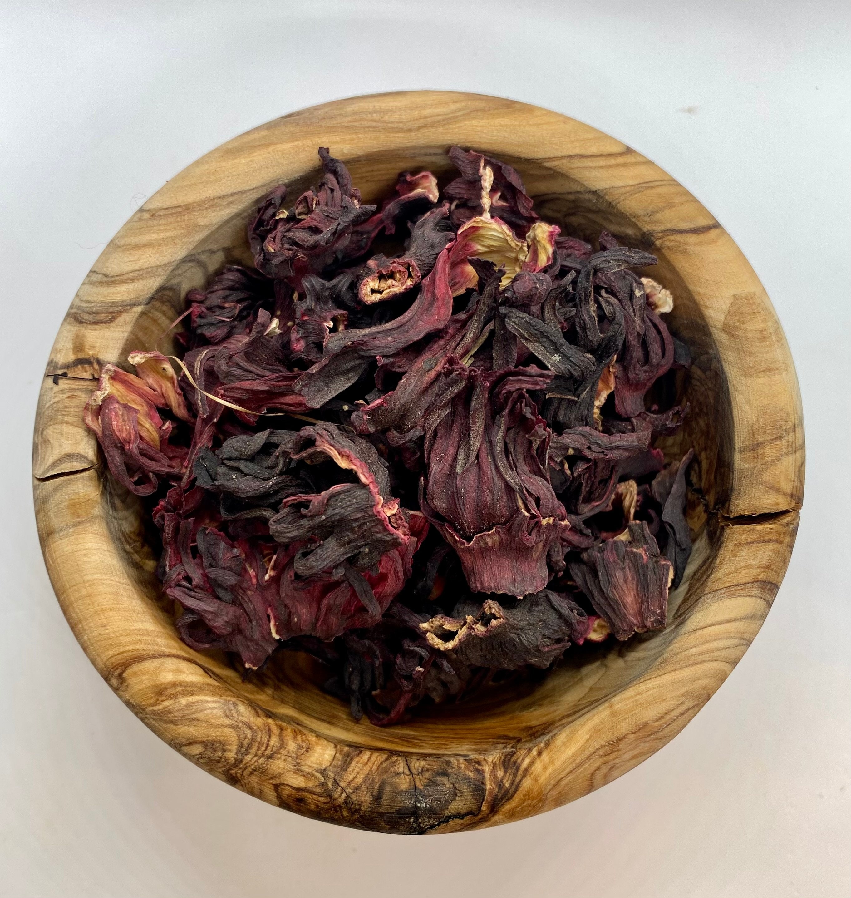 Dried Hibiscus Cut Flowers 100% Organic Premium Jamaica Herbal