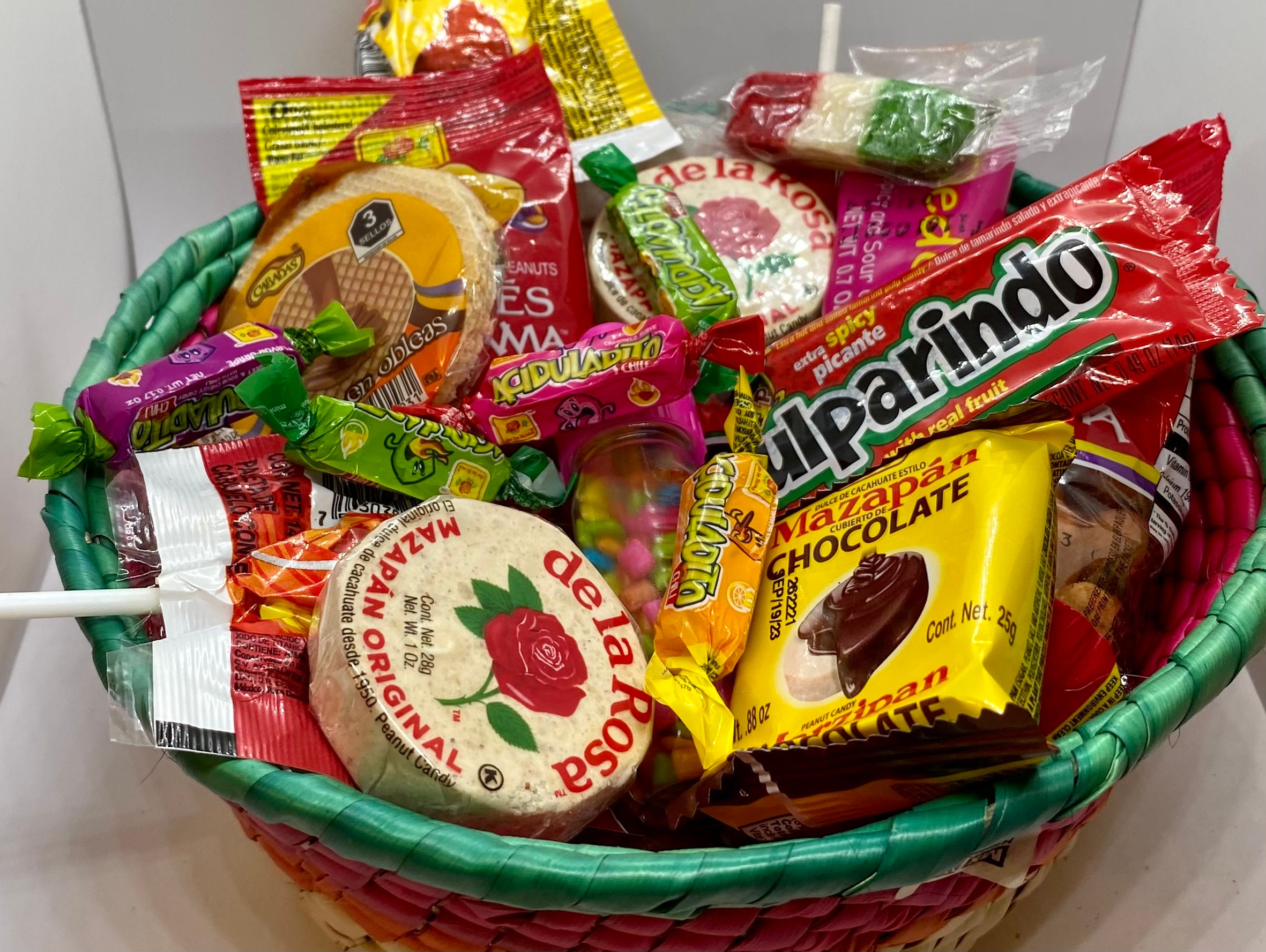 Mexican Candy Gift Box, Mexican Gift, 1lb Mexican Candy Pieces