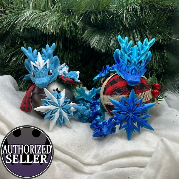 Articulated Baby Winter Dragon - 3dprint Baby Dragon