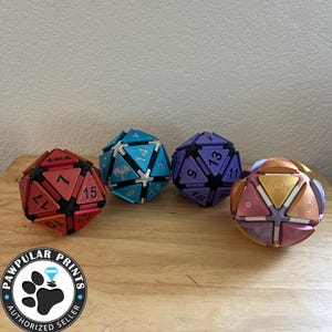 D20 Fidget Clicker