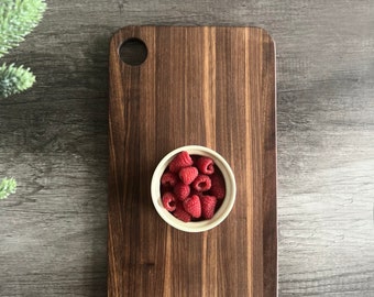 The Large Farmhouse - Walnut Wood Cutting Board / Serving Board / Wood Cutting Board / Walnut Edge Grain / Gift For Him / Gift for her