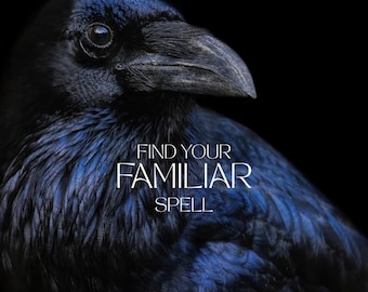 TROVA UN INCANTESIMO FAMILIARE - Connettiti con il tuo animale spirituale, l'alleato animale magico, il totem e il compagno astrale, il rituale di legame spirituale della stregoneria Wiccan