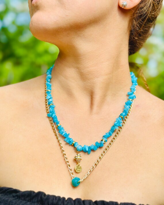 Handmade natural cheap stone jewelry