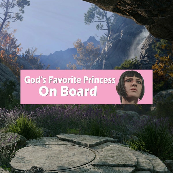 Schaduwhart auto sticker | Bumpersticker | Bg3 Meme-sticker | Schaduwhartsticker | Autostickers | Grappige Meme-sticker | Dnd cadeau