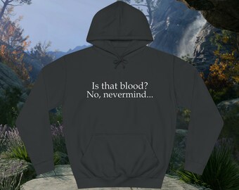 Is that blood baldurs gate 3 hoodie unisex college style