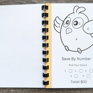 Savings Color In Savings Coloring Book - Etsy