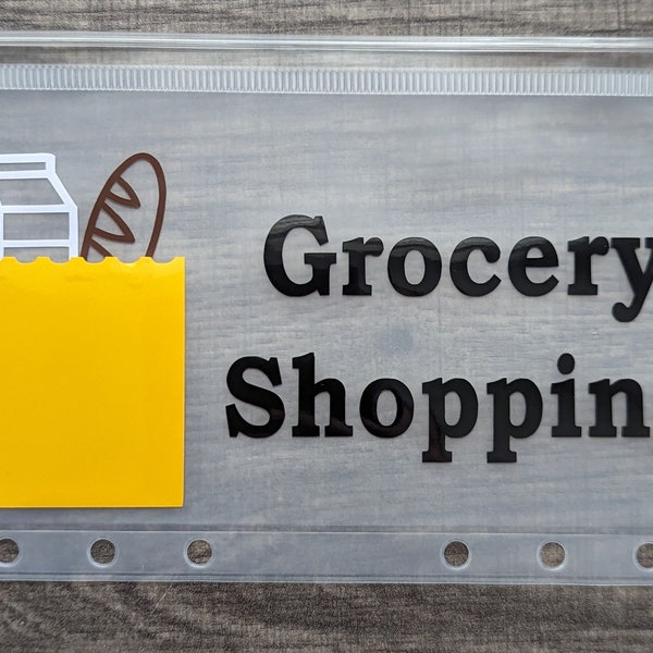 Grocery Bag Envelope Etsy