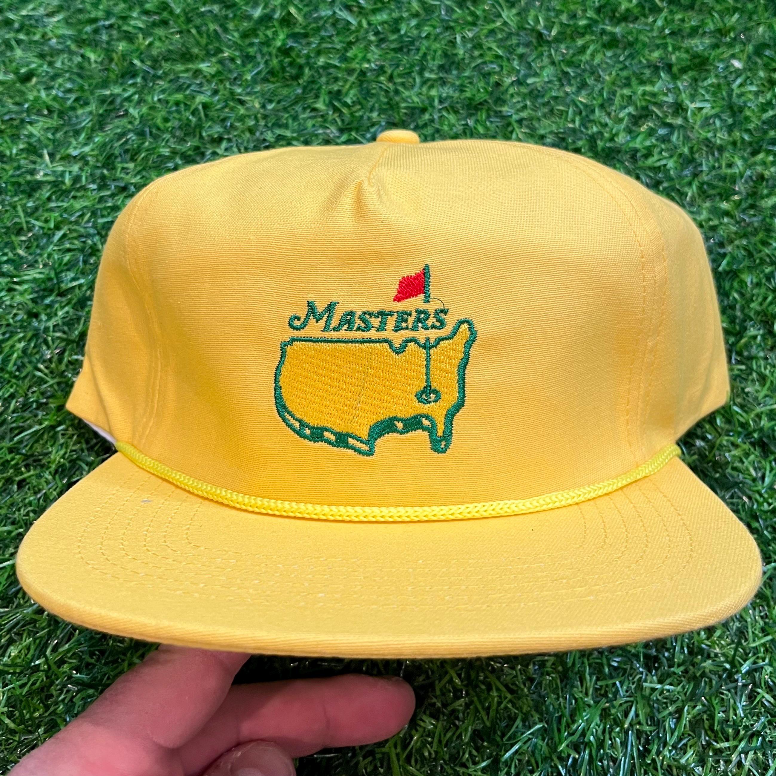 NEW Masters Augusta Yellow Rope Golf Hat - Etsy