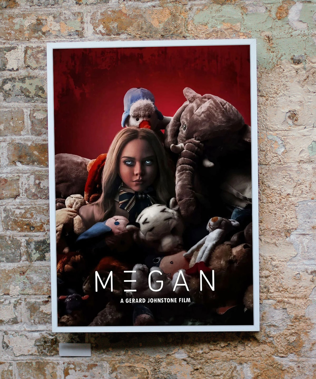 M3gan Poster, Megan Movie 2023 Poster, Megan Dance Print Art, Horror