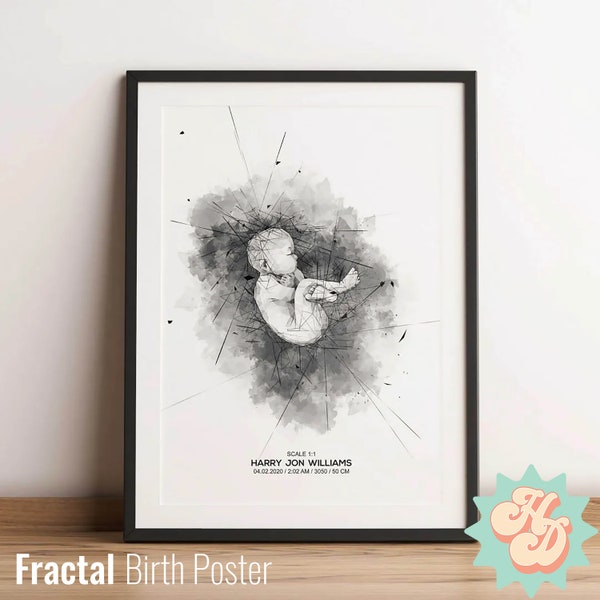 Fractal Birth Poster