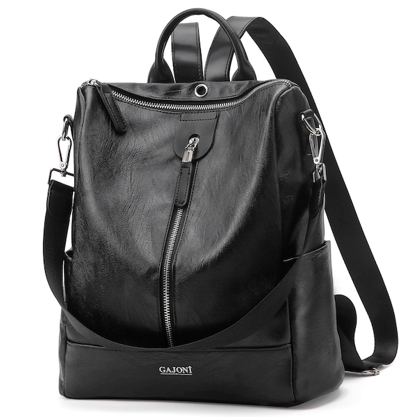 Gajoni Backpack Purse for Women-Vegan Leather Fashion Backpack With Antitheft Pocket -Shoulder Bag Handbag-Travel Backpack Purse