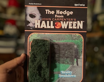 The Bush from that one scene in Halloween that Michael Myers Hides behind bootleg action figure