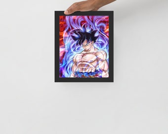 Dragon Ball Z Goku Framed Poster Anime Poster - Etsy Australia Dragon Ball Z Goku Framed Poster Anime Poster - Etsy Australia