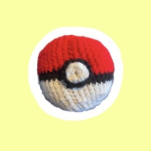 Haak Pluche Pokeball
