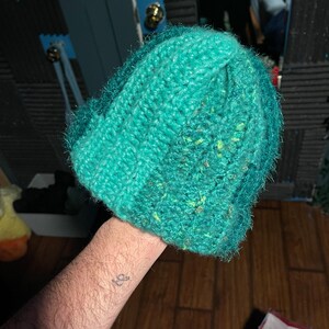 Ribbed Crochet Beanie