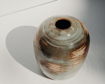 Rounded, Textured Baby Vase