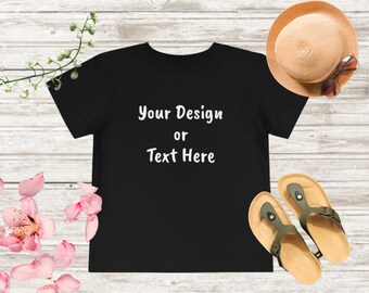 Custom Toddler T-Shirt – Personalized Graphic Tee