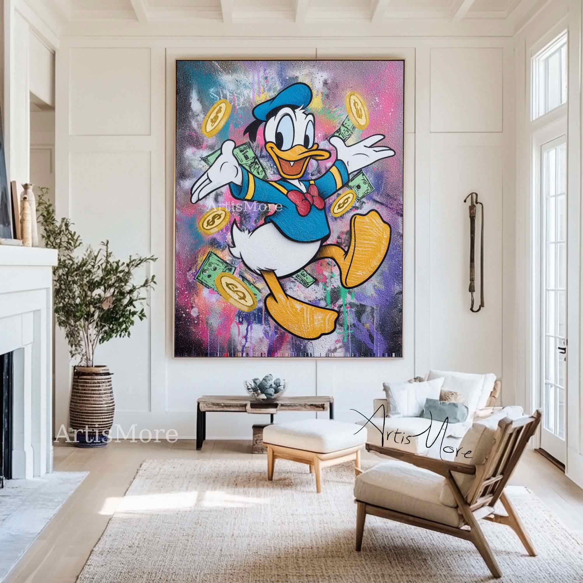 Donald duck pop art - Etsy 日本