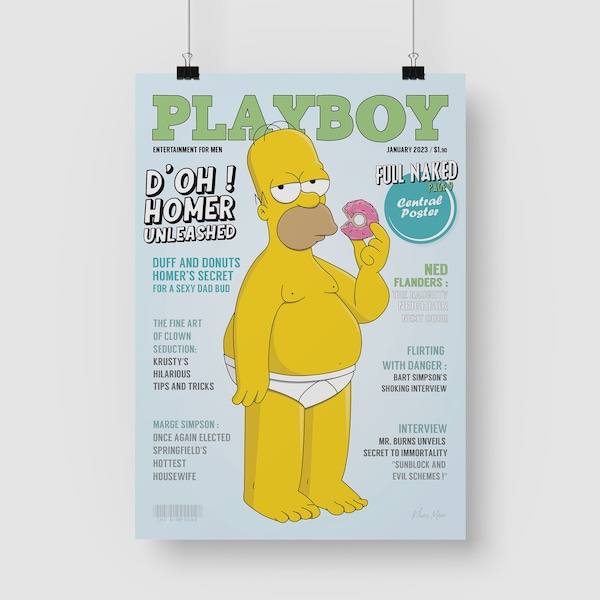 Affiche Les Simpson - Homer Simpson