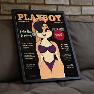 Lola Bunny Poster – Auffällige Cartoon-Illustration aus der Popkultur | Looney Tunes
