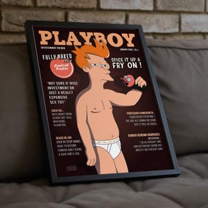 Poster di Philip J. Fry – Poster audace e colorato ispirato a Futurama