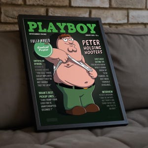 Peter Griffin Poster – Lustiges Popkultur-Poster | Family Guy-Fankunst