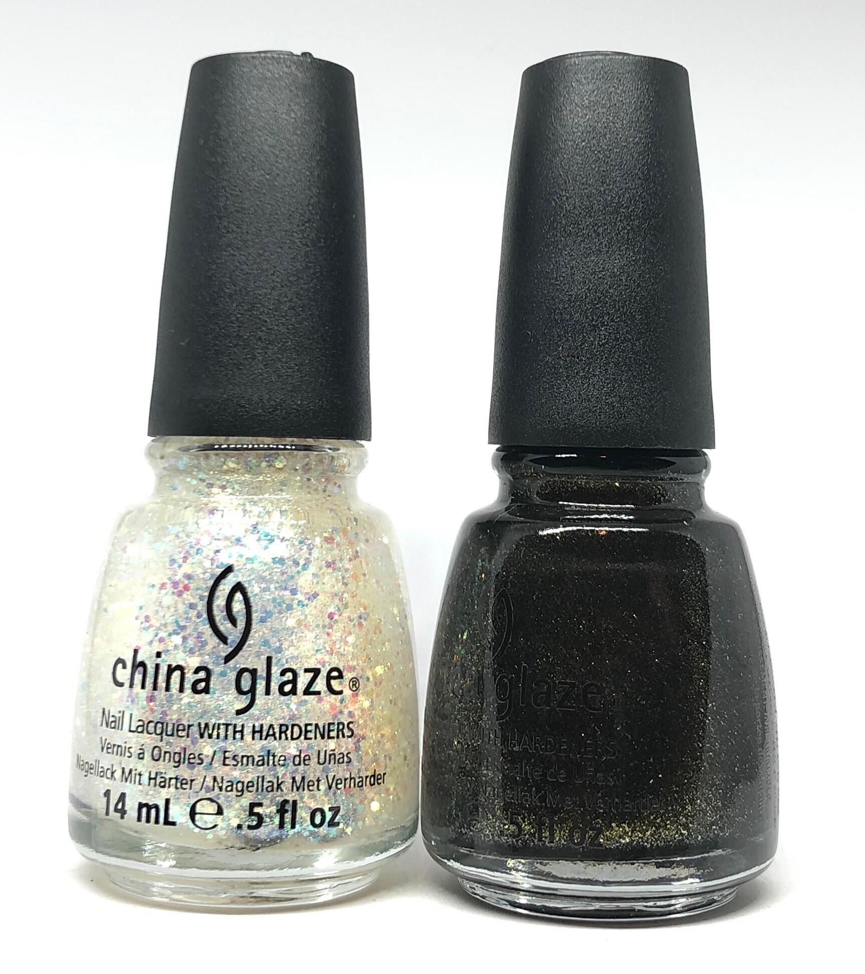 china glaze nail polish Make a Spectacle + Cast a Spell Discontinued  Lacquers - Wicked Collection, image size:1726x1943