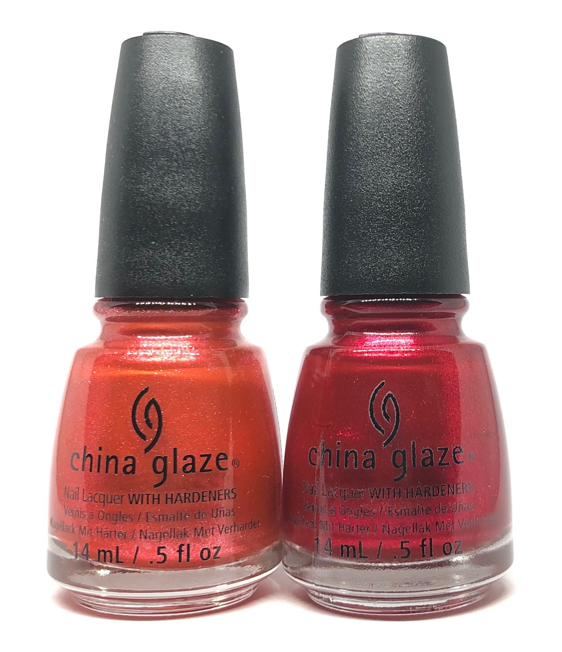 China Glaze Nagellack Mit Härter – Farbe „Elfin Around“, 14 Ml, Mit Irisierendem Effekt, DBP- Und Toluol-frei