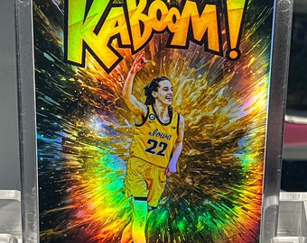 Basketball player women’s  yellow  Collector Fan Item ACEO CUSTOM CARD