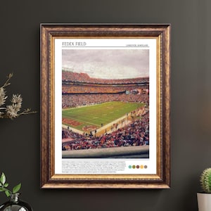 Fedex Field, Washington Commanders, Washington Football Digital Print