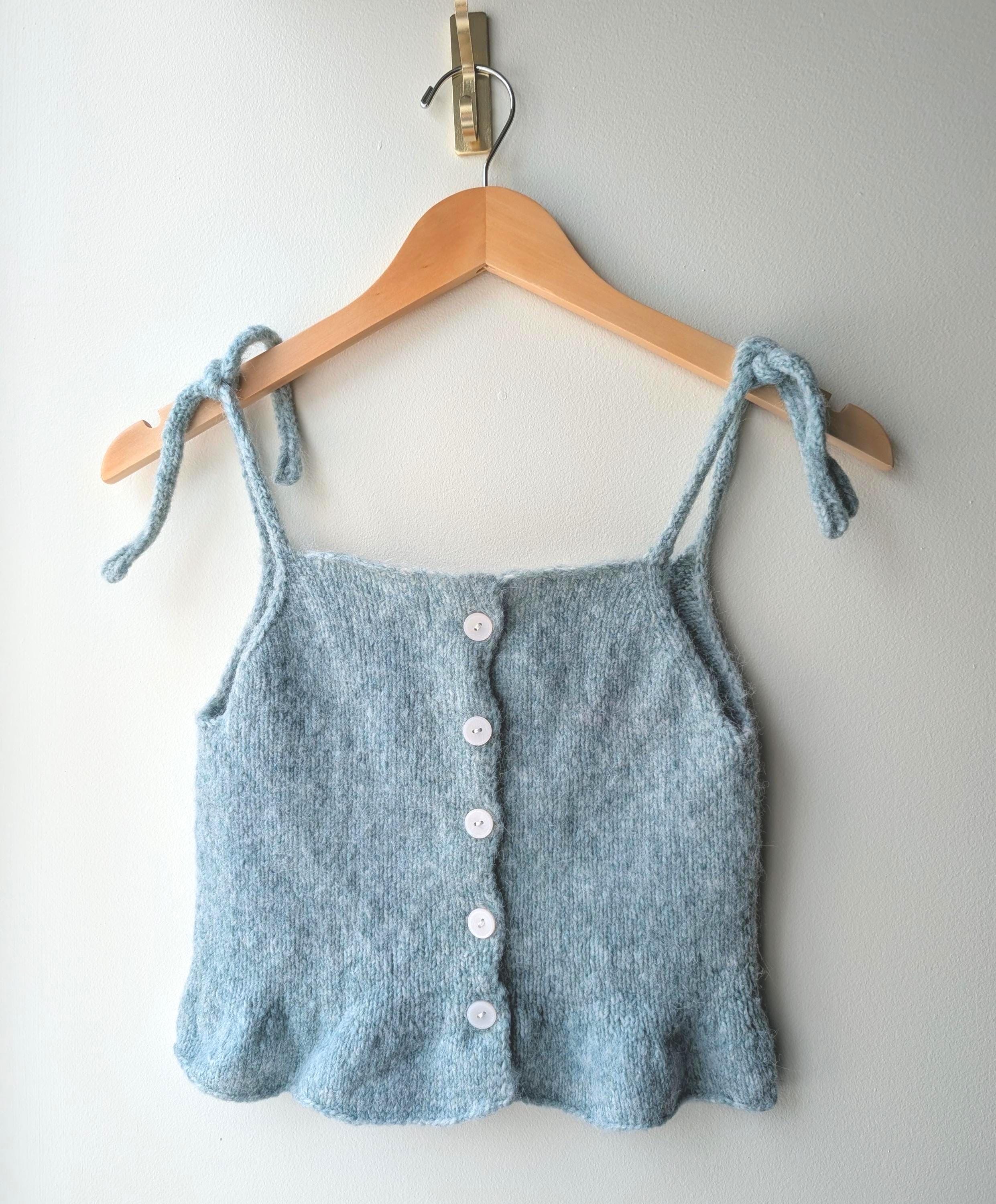 Hand Knit Camisole - Etsy