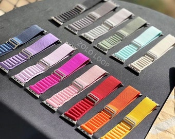 Alpine Loop Band Apple Watch Band - Nylon Loop iWatch Ultra Band SE Series 1-9 49mm, 45mm, 41mm, 42mm, 44mm, 40mm, 38mm SE