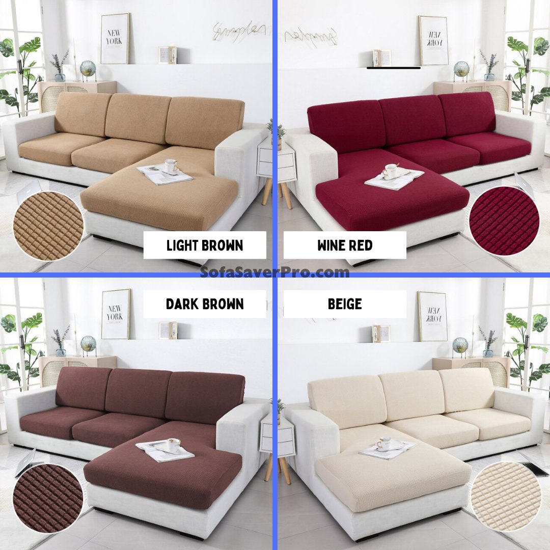 Sofa Slipcover Sofa Cushion Fitted Slipcover for Couch Protection Sofa