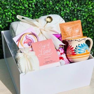 Care Package for Her, Birthday Gift Basket, Get Well Soon Gift, Gift Box for Women, Hygge Gift Box, Thinking of You Gift, Self Care Package